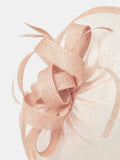 Accessorize pink bow feather disc fascinator, imported from the UK