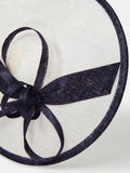 Accessorize blue bow fascinator, imported from the UK