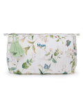Sophie Allport cotton wash bag White Wild Floral design (British brand)