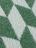 Furn Good For You green geometric cushion 45x45cm, UK version