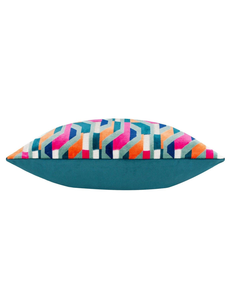 Furn Metro Prism Velvet Cushion 45x45 cm, UK version