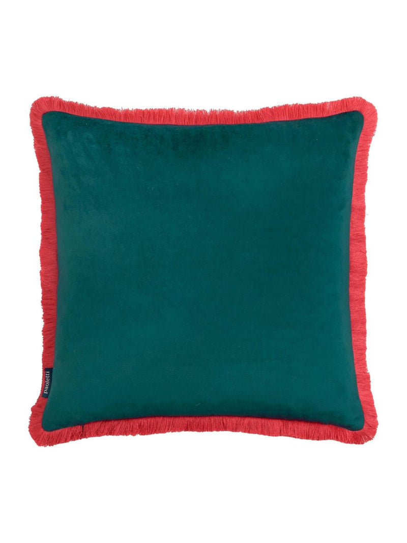 Furn teal croc cushion 45x45 cm, imported from the UK