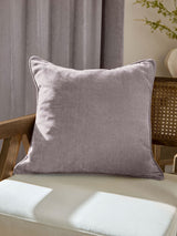 Next Yard Mauve Heavy Chenille Velvet Cushion- Buy online at McGrocer