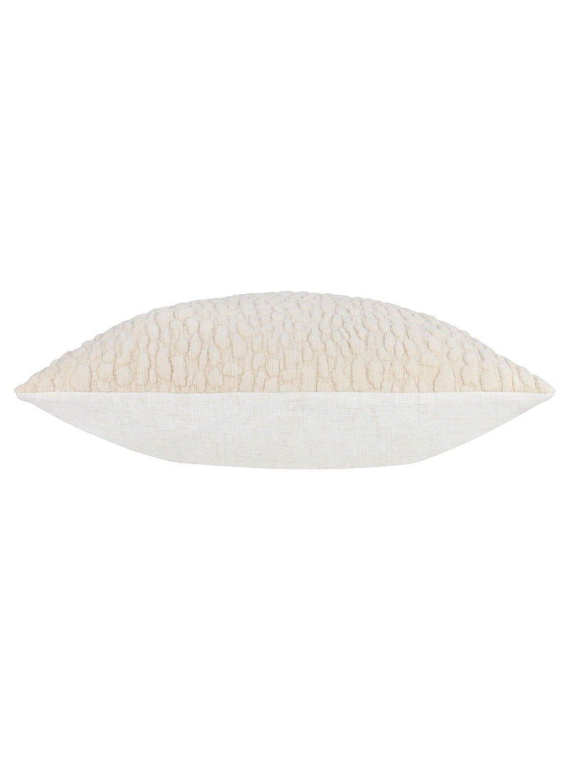 Yard natural pebble textured chenille cushion 45x45 - British product