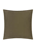 Yard Lichen slub cotton feather filled cushion 50x50cm, British brand