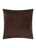 HÖEM Soren cut velvet cushion brown 45x45 - British product