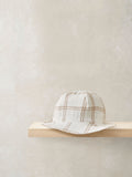 Mamas & Papas brown reversible sun hat, imported from the UK