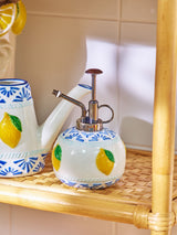Next Oliver Bonas Blue Lemons Ceramic Plant Mister- Buy online at McGrocer