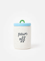 Next Oliver Bonas Blue & Green Speckled Paws Off Ceramic Pet Jar- Buy online at McGrocer