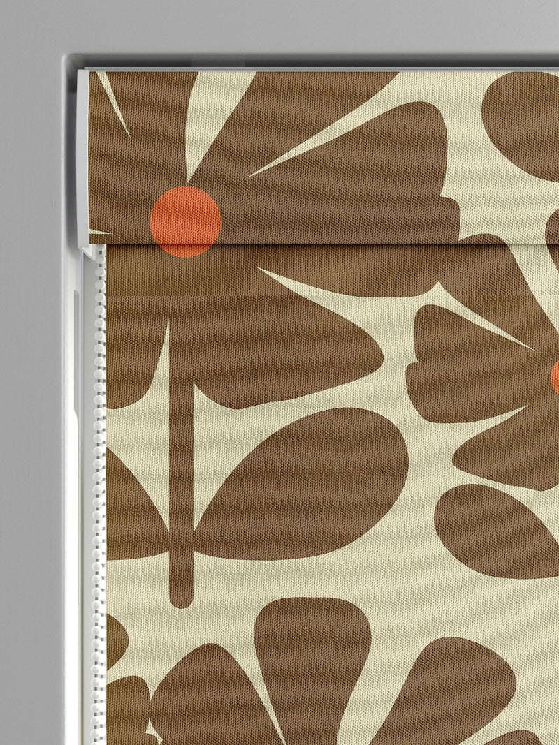 Orla Kiely roman blind wildflower coffee 730x730mm - British product