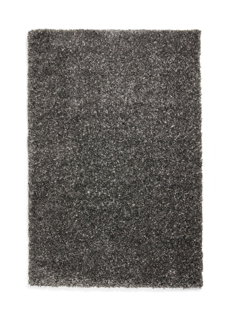 Think Rugs Silver Vista shaggy rug 5cm pile - British product