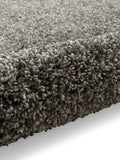 Think Rugs Silver Vista shaggy rug 5cm pile - British product