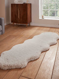 Think Rugs beige Super Teddy shaggy rug 60x180cm (British brand)