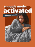 Silentnight luxury heated throw 120x160cm, imported from the UK