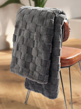 Next Us Polo Assn Tornado Premium Plush Jacquard Throw 130cm x 170cm- Buy online at McGrocer