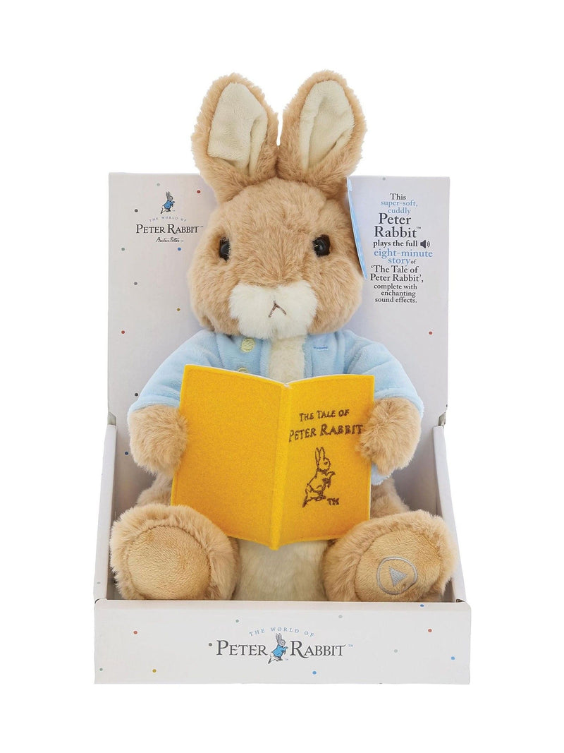 Peter Rabbit animated plush toy 30cm (British brand)
