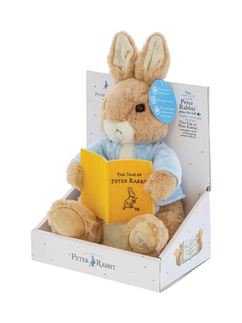 Peter Rabbit animated plush toy 30cm (British brand)