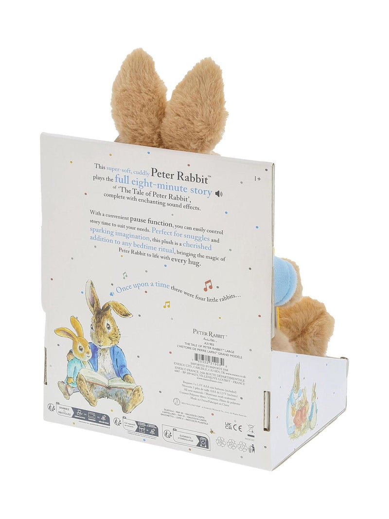 Peter Rabbit animated plush toy 30cm (British brand)