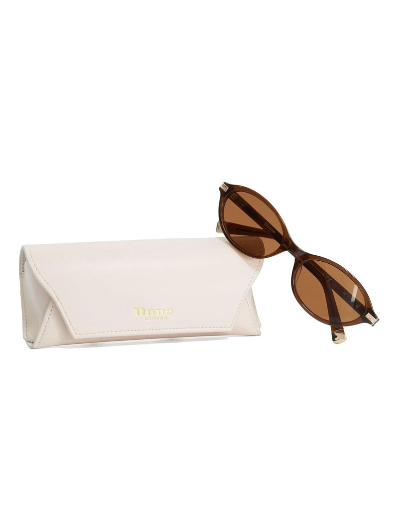 Dune London Brown Gia luxury sunglasses UK version