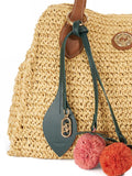 Dune London Natural Devotedly raffia shopper bag, UK version