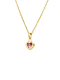 Dinny Hall gold heart charm pendant adjustable chain - British product