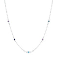 Dinny Hall coloured gemstone chain necklace, UK version