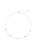 Dinny Hall coloured gemstone chain necklace, UK version