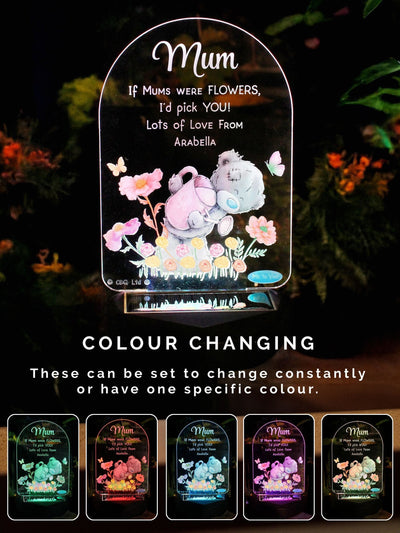 Next Me to You Personalised Floral Garden LED Solar Light- Buy online at McGrocer