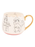 Disney White Princess Mug 10cm (British brand)