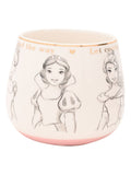 Disney White Princess Mug 10cm (British brand)
