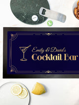 Next Treat Republic Personalised Stylish Cocktail Bar Mat- Buy online at McGrocer