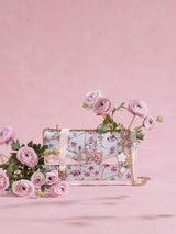 Next River Island Cream Ditsy Floral Panelled Shoulder Bag- Buy online at McGrocer