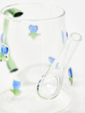 Oliver Bonas tulip watering can glass 13cm - British product