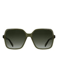 Longchamp Brown Lo808S oversized rectangular sunglasses (British brand)