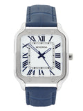 Sekonda Blue Rene 39mm square analogue watch (British brand)