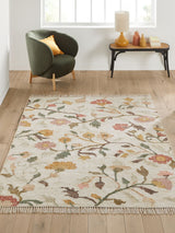Next La Redoute Intérieurs Flotissy Multicolour Jute Kilim Rug- Buy online at McGrocer