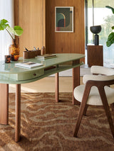 Next La Redoute Intérieurs Amber Frankie Flat Woven Moiré Effect Rug- Buy online at McGrocer