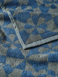 SlowTide Dusty Blue Bex bath sheet towel (British brand)