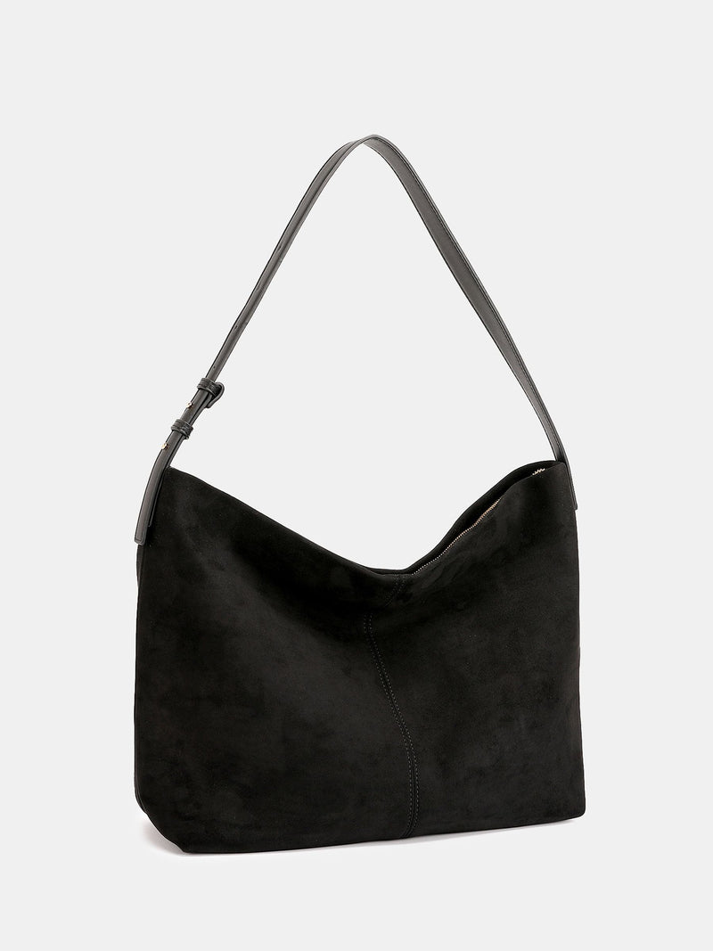 Novo Black Auckland Slouch Shoulder Bag, British brand