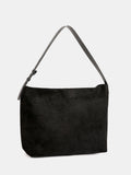 Novo Black Auckland Slouch Shoulder Bag, British brand