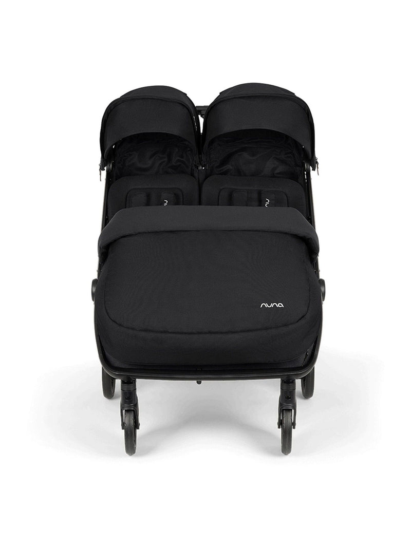 Nuna pushchair footmuff Caviar double (British brand)