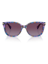 Next Coach 0Hc8132 Cat Eye Sunglasses in Purple Confetti Tortoise with Purple Gradient Lenses- Buy online at McGrocer