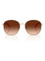 Next Coach Gold Round Sunglasses- Buy online at McGrocer
