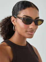 Next Ray Ban RB4457D Pillow Sunglasses Brown- Buy online at McGrocer