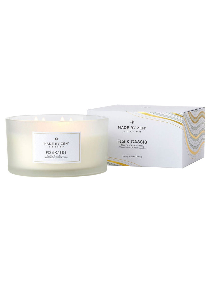 Made by Zen Fig & Cassis candle 8cm - British product