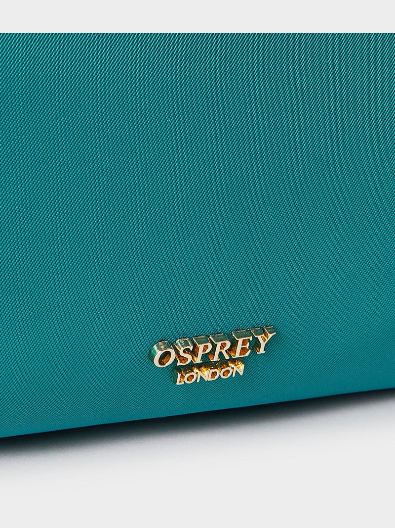 Osprey London blue nylon cross-body bag (British brand)