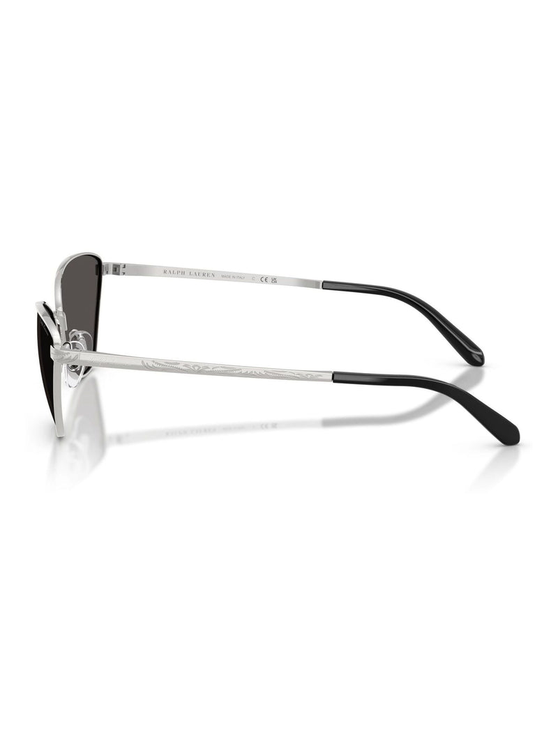 Ralph Lauren RL7093 rectangle sunglasses silver frame, UK version