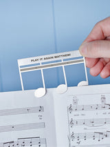 Next Oakdene Personalised Metal Music Sheet Page Holder 11cm x 6cm- Buy online at McGrocer