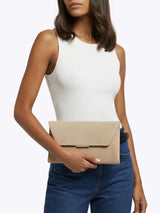 Next Carvela Spirited Clutch Bag Nude 25cm- Buy online at McGrocer