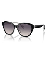 Next Ralph Lauren RA5315U Cat Eye Sunglasses Black Pink Gradient Lenses- Buy online at McGrocer